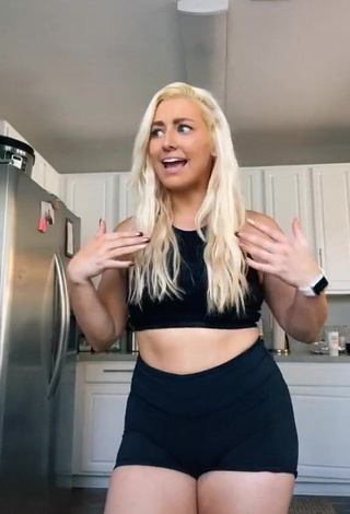 Hot Alexandria Knight in Black Tank Top