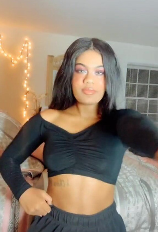 1. Hot Aanaejha Jordan Shows Nipples Braless and Bouncing Breasts