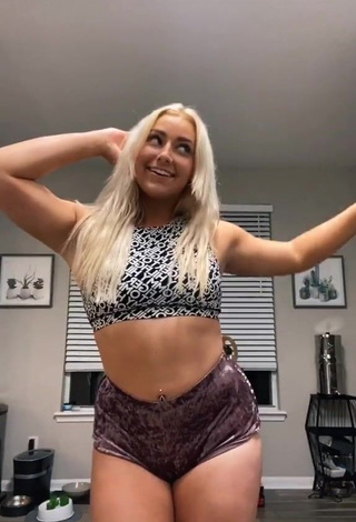 3. Hot Alexandria Knight in Crop Top