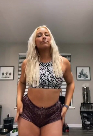 4. Hot Alexandria Knight in Crop Top