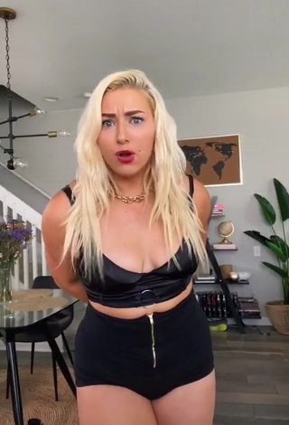 1. Hot Alexandria Knight in Black Bra