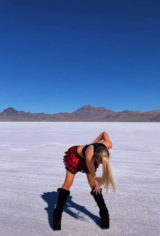 Sweetie Altasweet in Black Crop Top while doing Dance