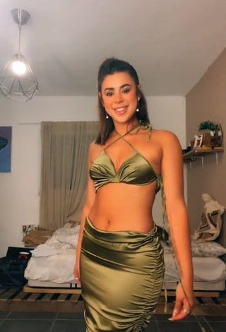 Hot Angel Baranes in Olive Hot Top