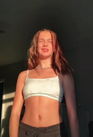 1. Amazing Ava Clark in Hot Crop Top