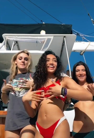 4. Seductive Avani Gregg in Bikini on a Boat