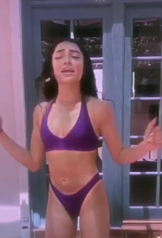 Adorable Avani Gregg in Seductive Violet Bikini