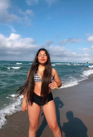 4. Sexy Annie Vega in Bikini at the Beach