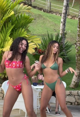 4. Hot Any Gabrielly in Olive Bikini