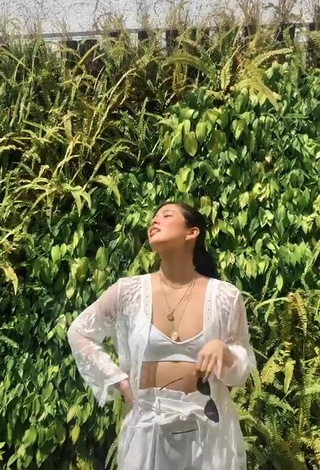 Hot Gabbi Garcia in White Crop Top