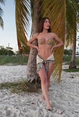 3. Georgina Mazzeo Looks Seductive in Bikini at the Beach