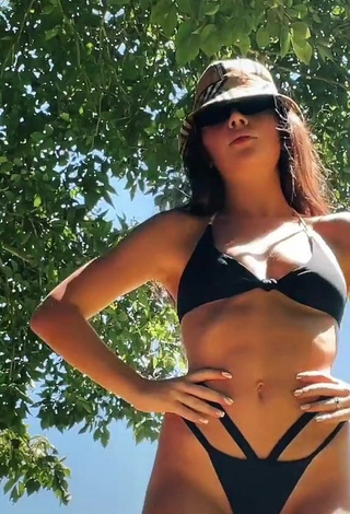 3. Hot Jade Picon in Black Bikini