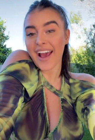 1. Hot Kalani Hilliker Braless and Bouncing Big Boobs