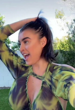 Hot Kalani Hilliker Braless and Bouncing Big Boobs