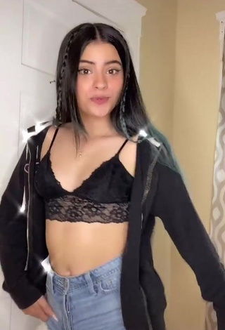 3. Sexy Leidy Riascos in Black Crop Top