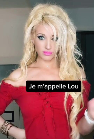 Sexy Lou in Red Top