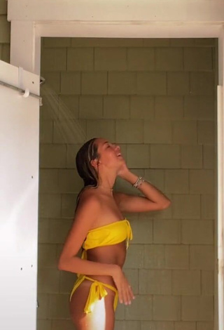 2. Beautiful Madison Vanderveen in Sexy Yellow Bikini