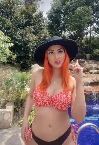 Cute Mia Coloridas in Bikini