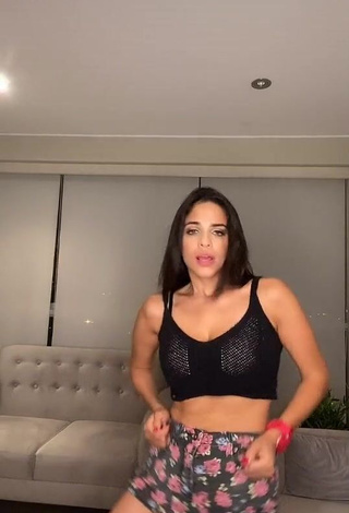 Hot Raysa Ortiz in Black Sport Bra