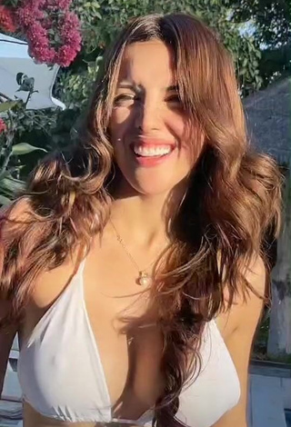 Pretty Rosángela Espinoza Shows Cleavage in Bikini