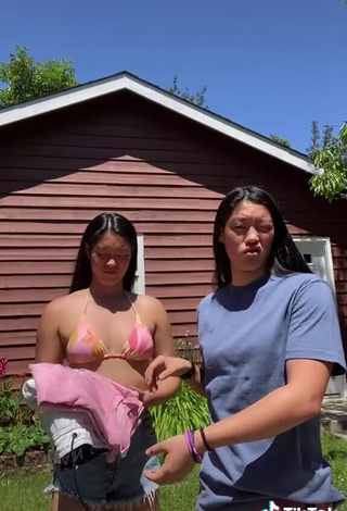 Hot Jie & Mei Walters in Bikini Top