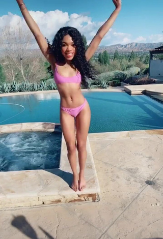 1. Sweetie Teala Dunn Shows Butt at the Pool