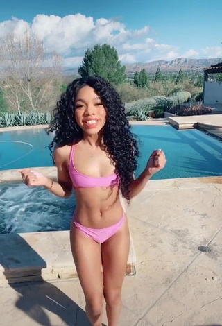 3. Sweetie Teala Dunn Shows Butt at the Pool