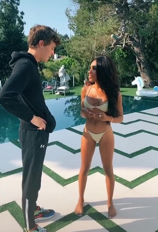 4. Adorable Teala Dunn Shows Butt at the Pool