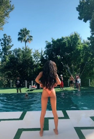 3. Sexy Teala Dunn Shows Butt at the Pool