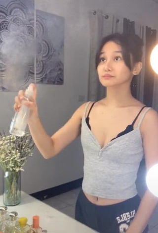 1. Hot Chienna Filomeno Shows Cleavage in Dress