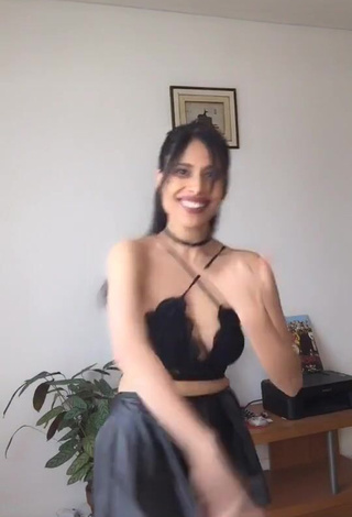 Gorgeous XENA in Alluring Crop Top and Bouncing Boobs