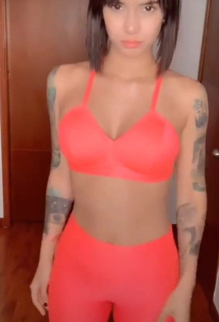 Hot Jenn Muriel in Orange Leggings