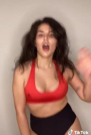 4. Hot Kefera Buchmann in Black Panties and Bouncing Boobs