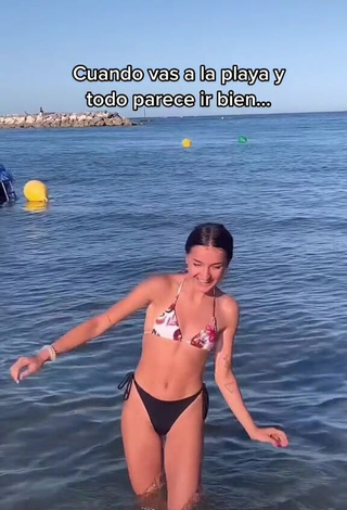 Beautiful Larevuelta in Sexy Bikini at the Beach