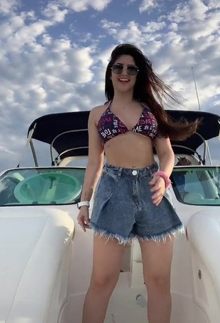 1. Hot Le Azevedo in Bikini Top on a Boat