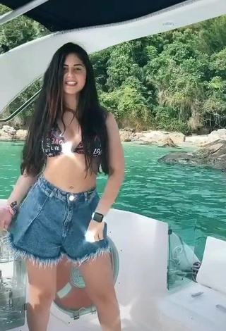 4. Cute Le Azevedo in Bikini Top on a Boat