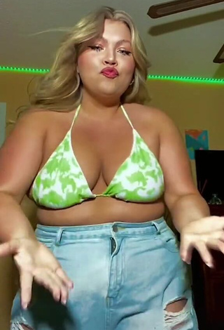 3. Desirable Lexie Lemon in Bikini Top and Bouncing Boobs