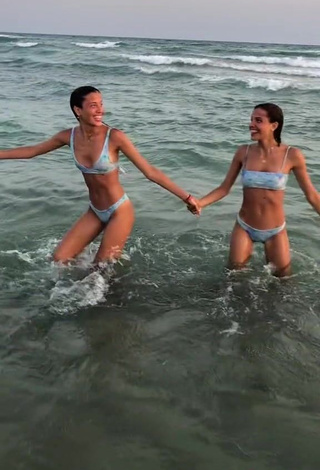 Hot Elisa & Anna in Bikini at the Beach