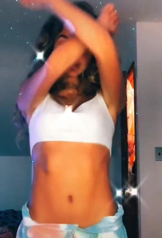 3. Hot Chrissy Corsaro in Crop Top and Bouncing Boobs