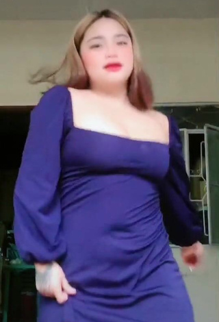 1. Hot Joanne Duldulao in Blue Dress