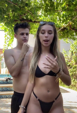 3. Cute Judith Martos in Black Bikini