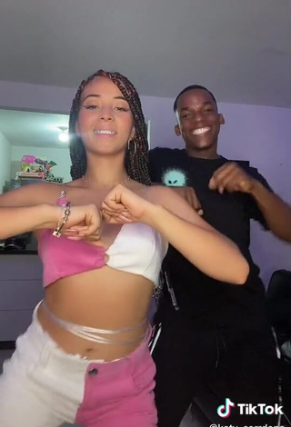 Sexy Katy Carrdona in Crop Top