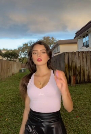 1. Sweet Paola Ruiz in Cute Pink Top and Bouncing Boobs