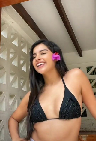 3. Sweetie Alexandra Villanueva in Black Bikini Top