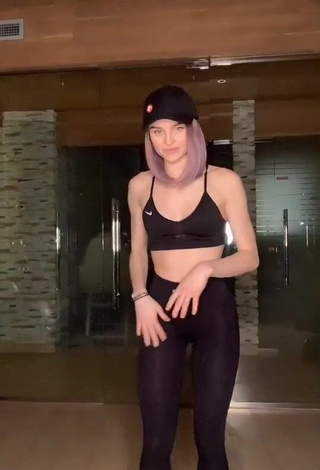 4. Hottie Zava_ly Shows Butt while doing Fitness Exercises