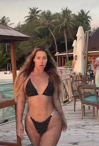 1. Sexy MIRAVI in Black Bikini at the Beach