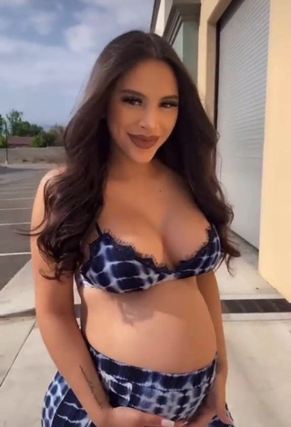 Hot Alondra Ortiz Shows Cleavage in Bikini Top