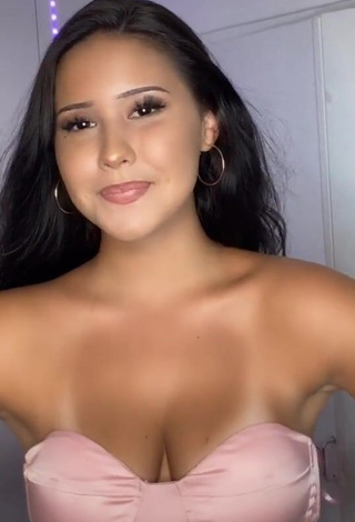 1. Adorable Anissa Shows Cleavage