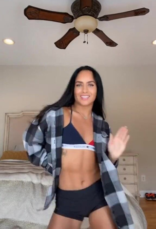 1. Cute Gabi Butler Shows Cleavage in Sport Bra