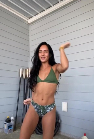 3. Pretty Gabi Butler Shows Cleavage in Bikini