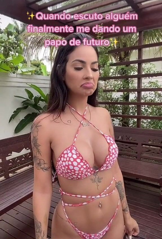 1. Sexy Pamella Fuego Shows Cleavage in Bikini